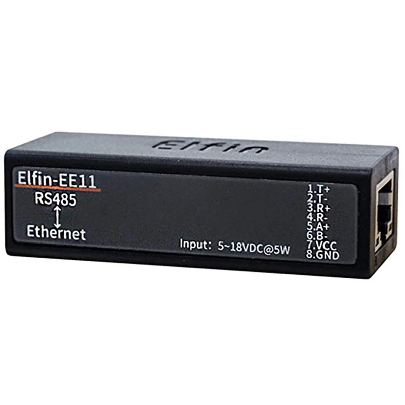 Горячие Rs485 последовательный порт сервера к Ethernet модуль поддержка Elfin-Ee11 Tcp/Ip Telnet Modbus Tcp протокол