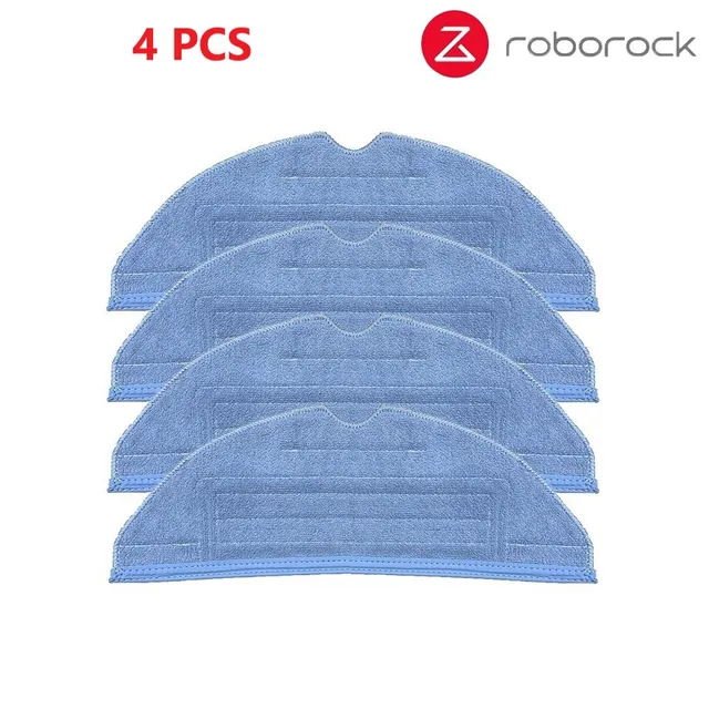 Roborock S7 S70 S7Max T7S T7S Plus Main Brush Hepa Filter Mop Pad Spare Parts Vacuum Cleaner Accessories Mop cloth X4