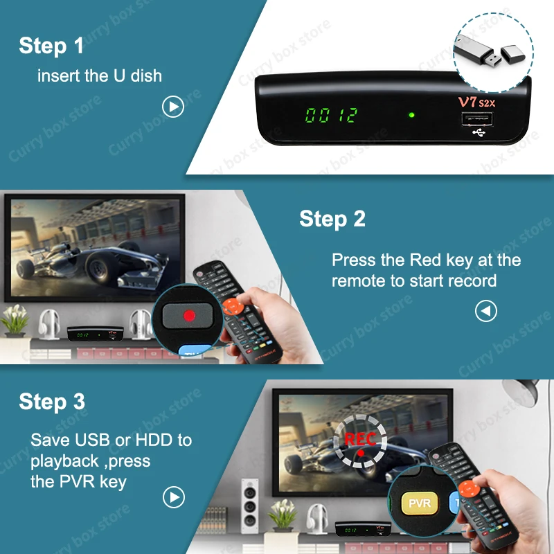 GTMEDIA V7 S2X DVB S2 TV спутниковый ресивер с USB WIFI FTA поддержка DRE & Biss key multi stream/T2MI Youtube FULL HD