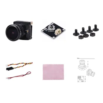 

FPV Transmitter Drone Magnesium HD Camera 1080P Night Vision Low Latency 2.3MM With OSD Tuning Board