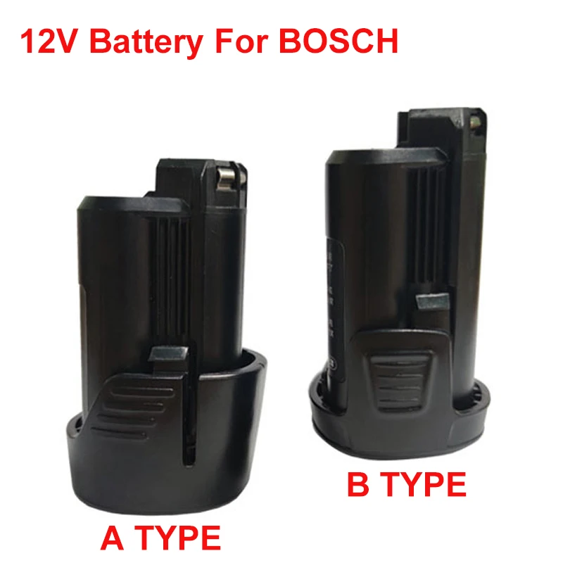 Batteria 10.8V 12V 1500Mah Per Trapano Elettrico Bosch Batteria Avvitatore Elettrico A Batteria Lucidatrice