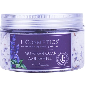 

L’Cosmetics Sea Bath Salt, Lavender, 300 g