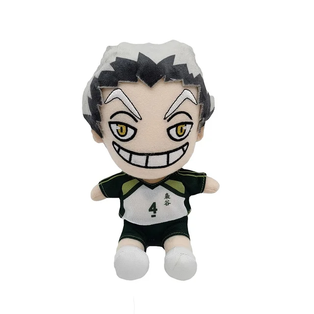 20cm Haikyuu Kotaru Bokuto Plush Toys Cute Anime Volleyball Cartoon Dolls For Kid Birthday Gift
