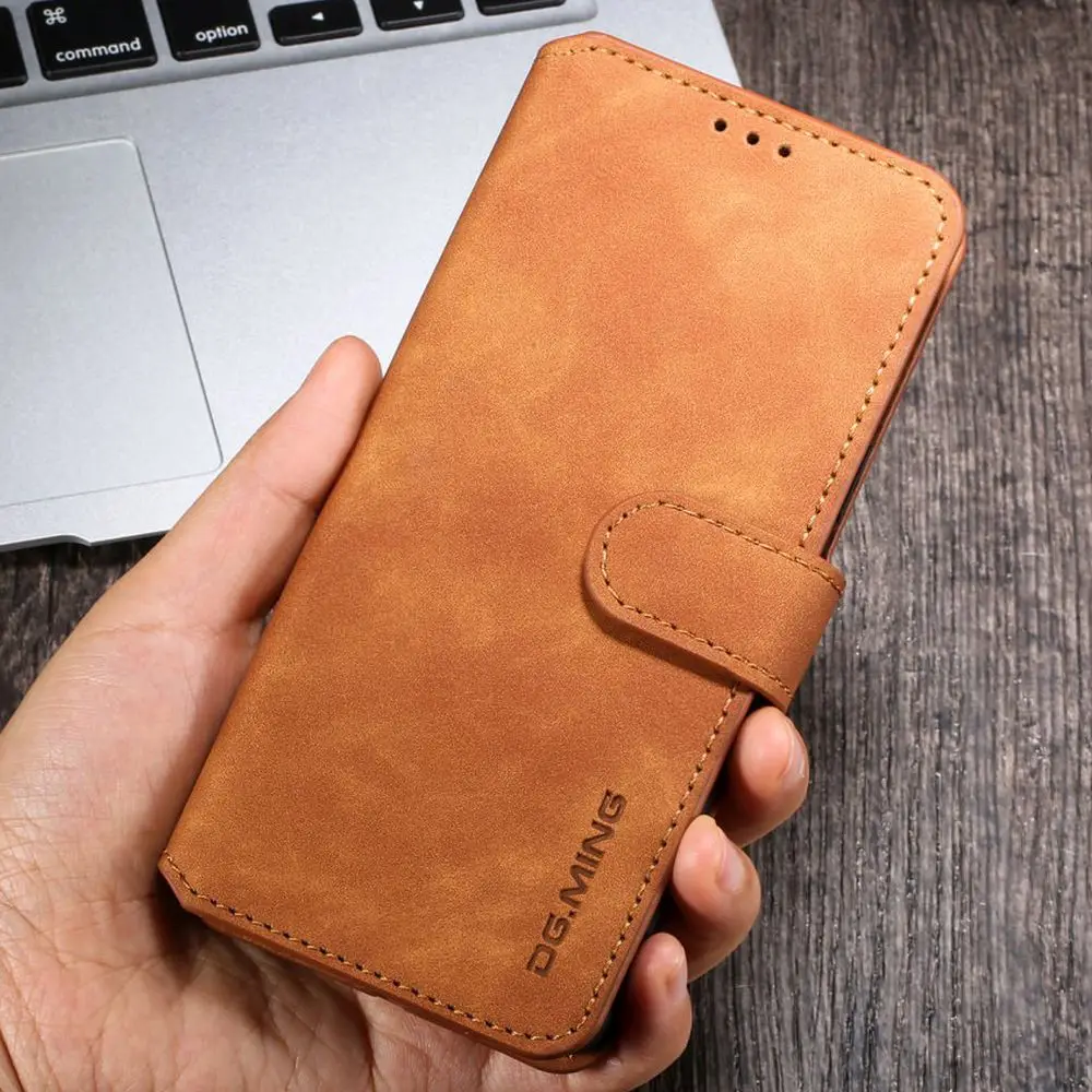 

LCHULLE Luxury Vintage Wallet Case For Samsung Galaxy A7 2018 A8 A6 Plus Card Holder Flip Stand Leather Bumper Phone Cover Capa