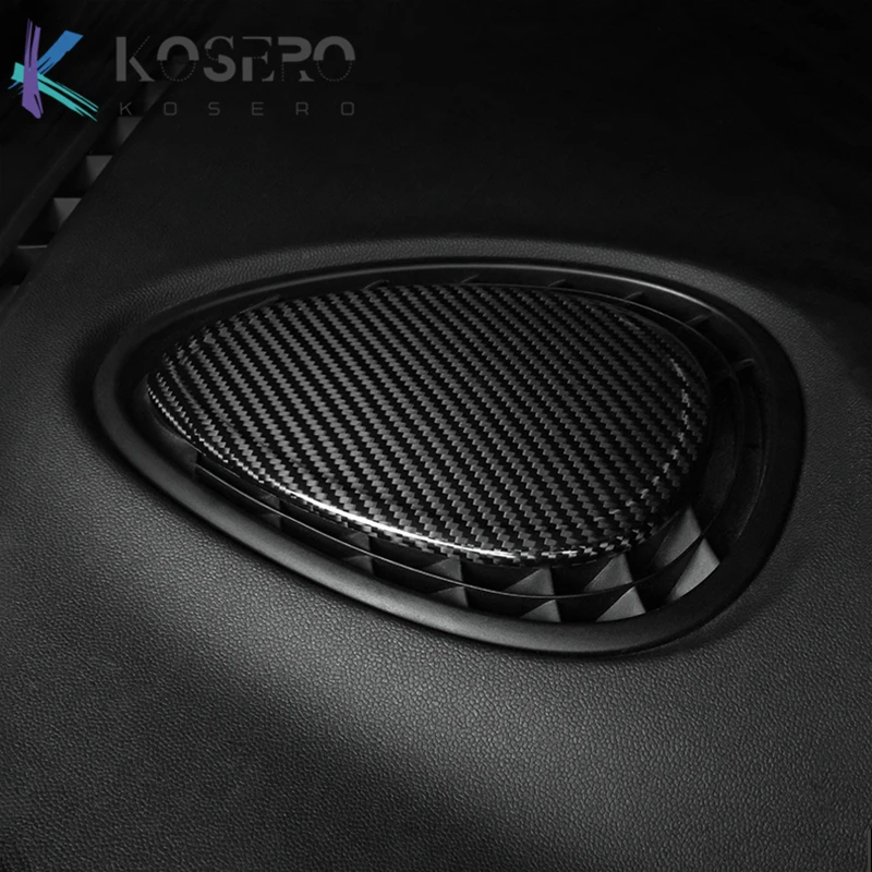 

Carbon FiberDashboard Center Console Air Outlet Decoration Sticker For MINI ONE COOPER S F54 F55 F56 F57Car Interior Accessories