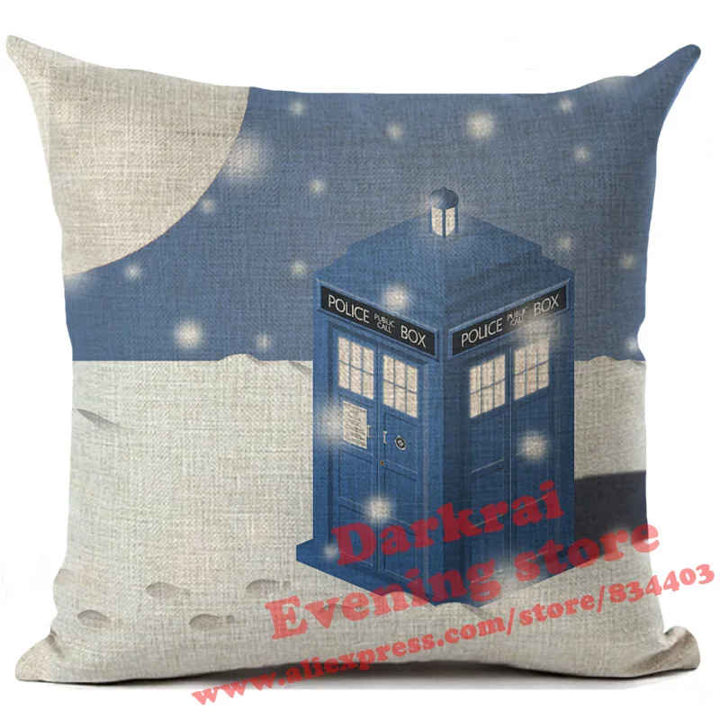 Наволочка для подушек Doctor Who Tardis Exterminate с принтом, подушки для дома, декор для гостиной, дивана, декоративная наволочка - Цвет: 6