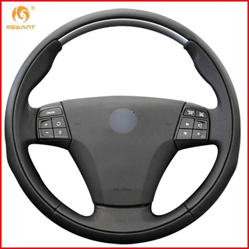 MEWANT черная искусственная кожа фотосессия для Volvo C70 2008 2010 аксессуары интерьера