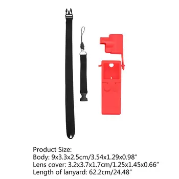 

Soft Silicone Case Protector Lens Cap Protective Skin Cover for FIMI PALM Camera E65E