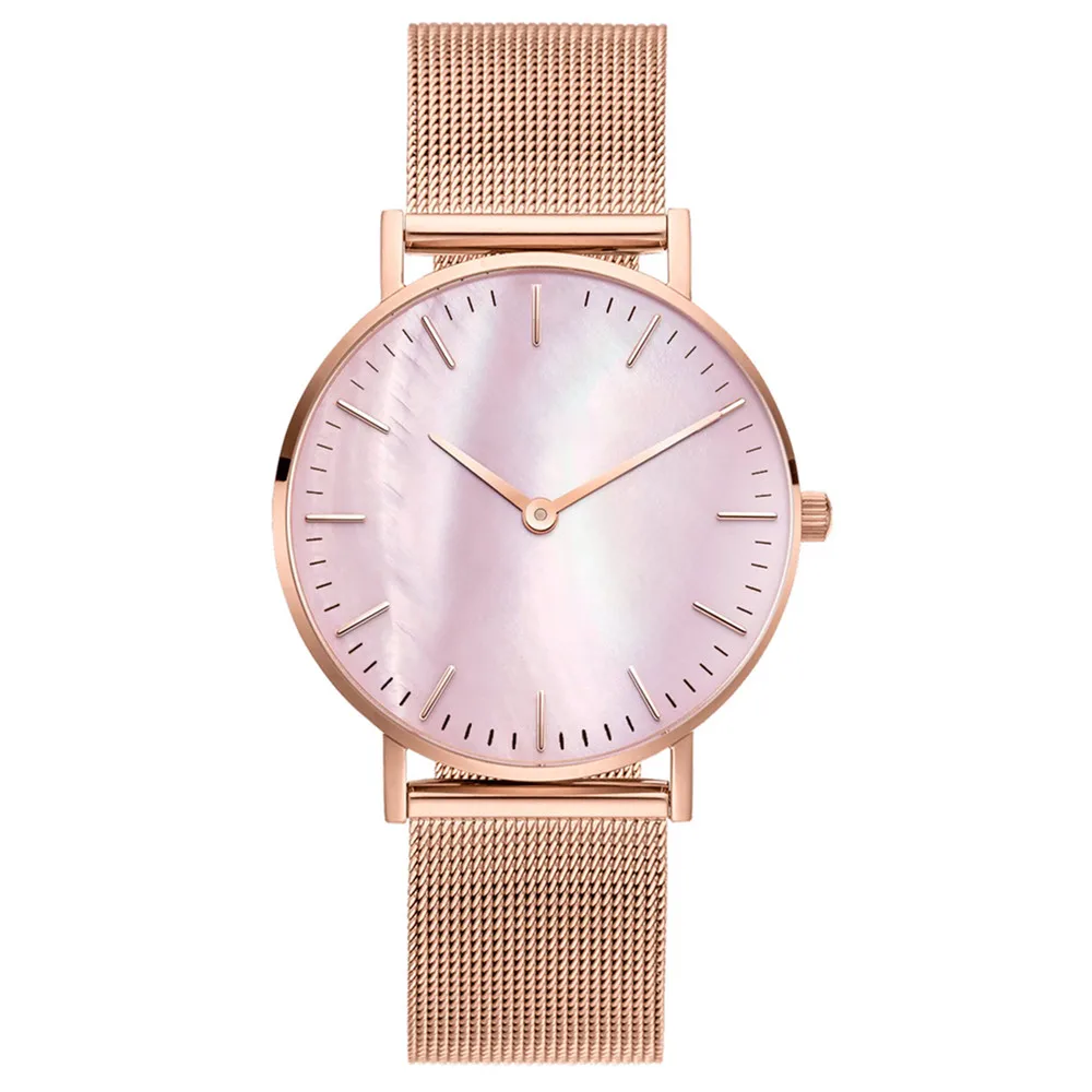 

Women Watches Top Brand Luxury Alloy Large Dial Fashion Casual Stainless Steel Business Wristwatch Ladies Clock relogio feminino