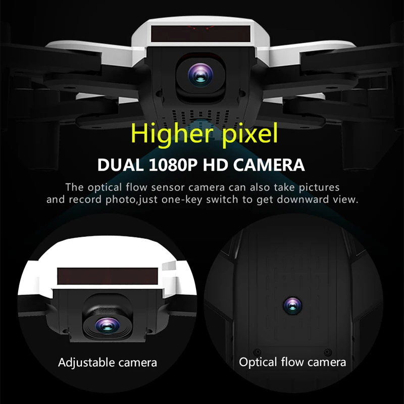 ZLL SG700S Профессиональный складной мини Дрон Двойная камера 1080P 4K HD WiFi FPV оптический