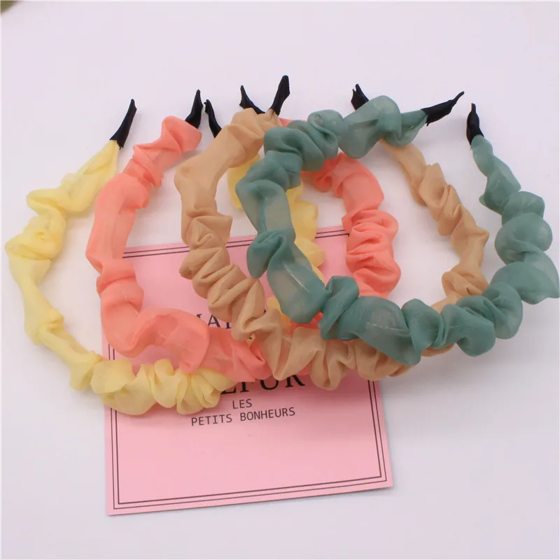 

Korean Version Of Dongdaemun Mesh Hairband Girl Sweet And Versatile Decoration Fairy Headband Hair Accessories