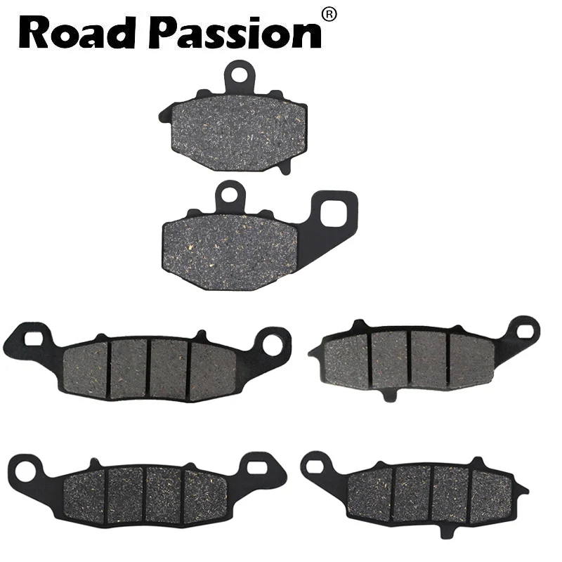 Передние и задние тормозные колодки для Kawasaki KLE 650 KLE650 Versys 07-13 ER6F ER-6F 06-13 ER6N ER-6N 06-13 Z750 Z750S ZR750 04-07