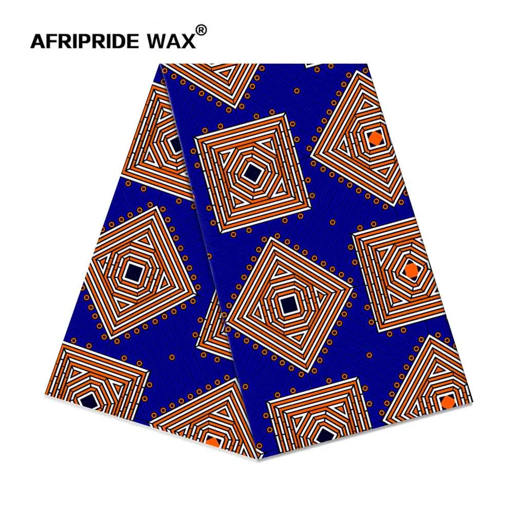 african ankara fabric high quality wholesale african flower cotton real wax brocade fabric for clothing A18F0564