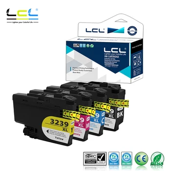 

LCL LC-3239 BK LC3239XL C M Y Pigment(4-Pack KCMY) Ink Cartridge Compatible for Brother MFC-J5945DW MFC-J6945DW MFC-J6947DW