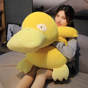 

Big size Pikachu Psyduck plush toys cute Cartoon duck Stuffed doll soft Pillow for Children kids birthday present