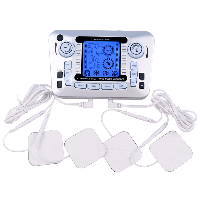 Electrical Nerve Relax Muscle Stimulator Acupuncture Fat Burner Pain Relief Electronic Pulse Massager Tens EMS Slimming Machine