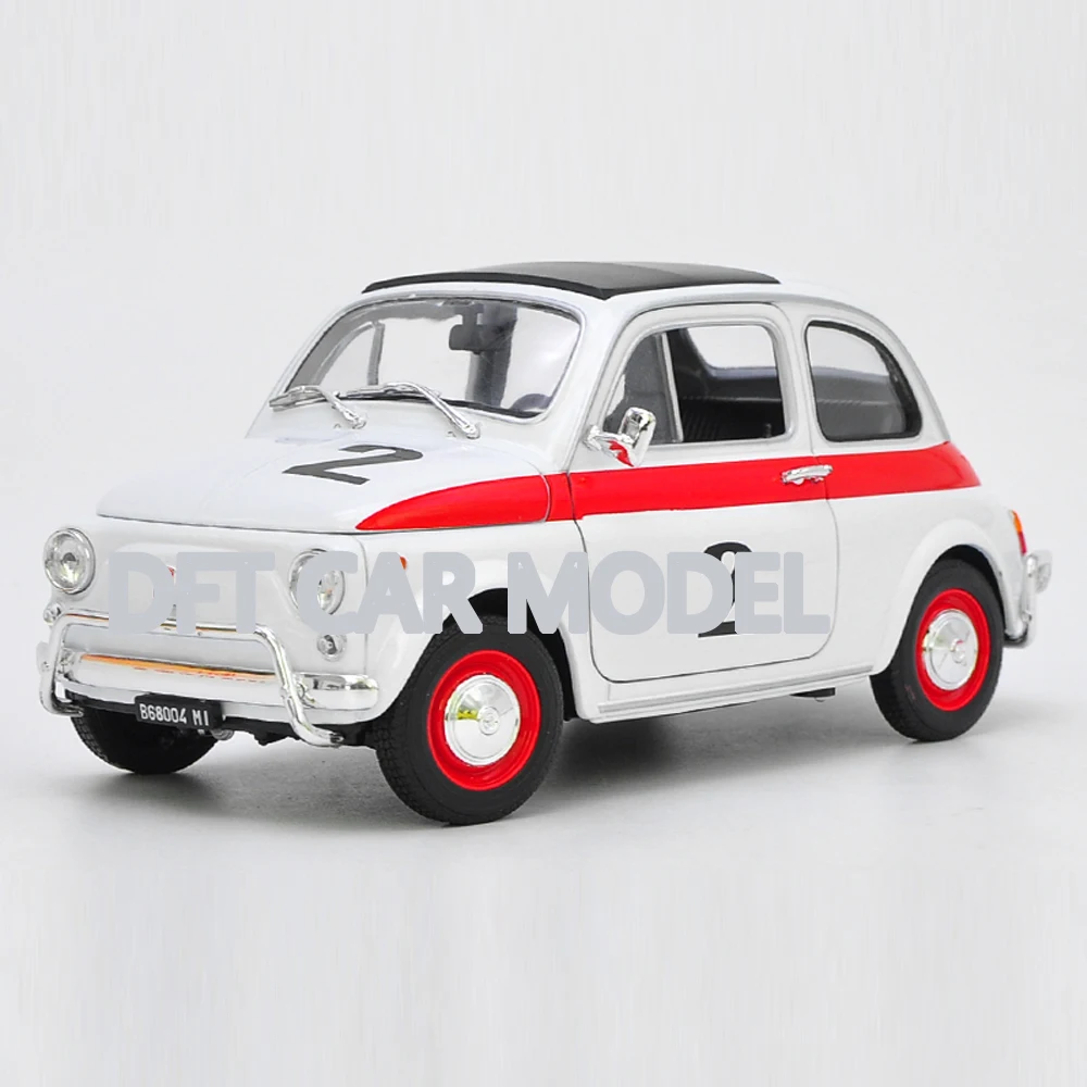 1:18 автомобили игрушечные из сплава Nuova 500 1957 модель автомобиля Детские