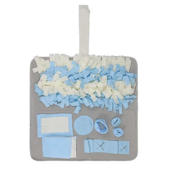 

Home Dog Snuffle Mat for Small Large Dogs, Dog Nosework Blanket, Dog Play Mat Sniffing Training Pad Fun Mats for Stress Release