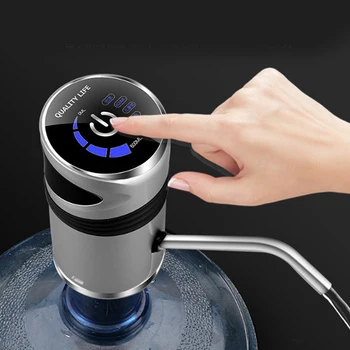 

Household Automatic Water Dispenser Bottled Water Manual Water Press Intelligent Portable Water Dispenser USB LED Display