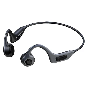 

AI Smart Voice Bone Conduction Bluetooth Headset Built-In Wireless Sports Hanging Ear Bluetooth 5.0