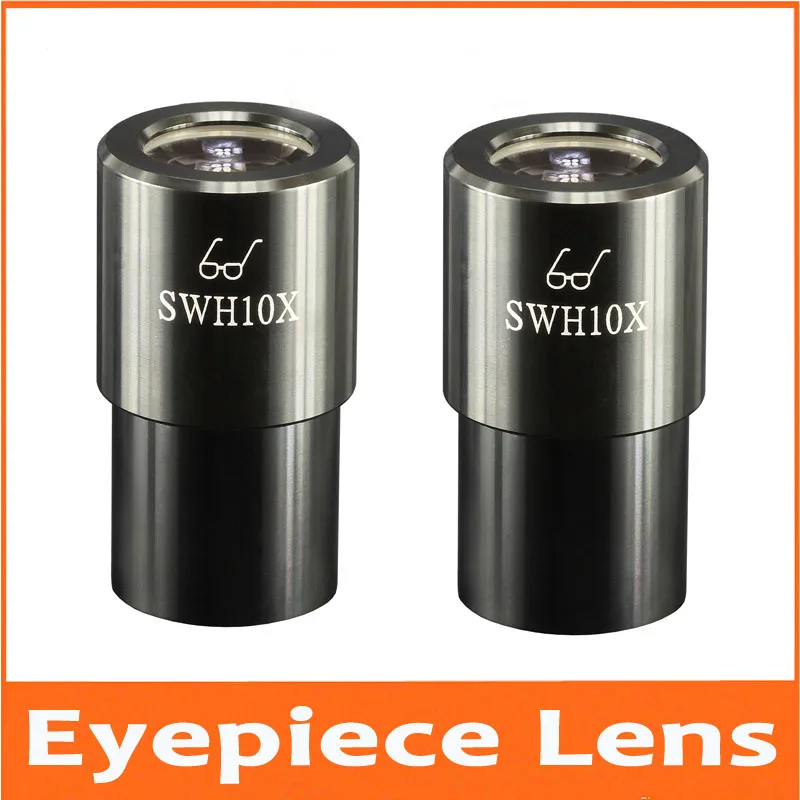 

10x Stereo eyepiece ultra wide-angle eyepiece SWH10x 23mm microscope 23mm super field of view 30mm caliber Eyepiece Lens 0.1mm