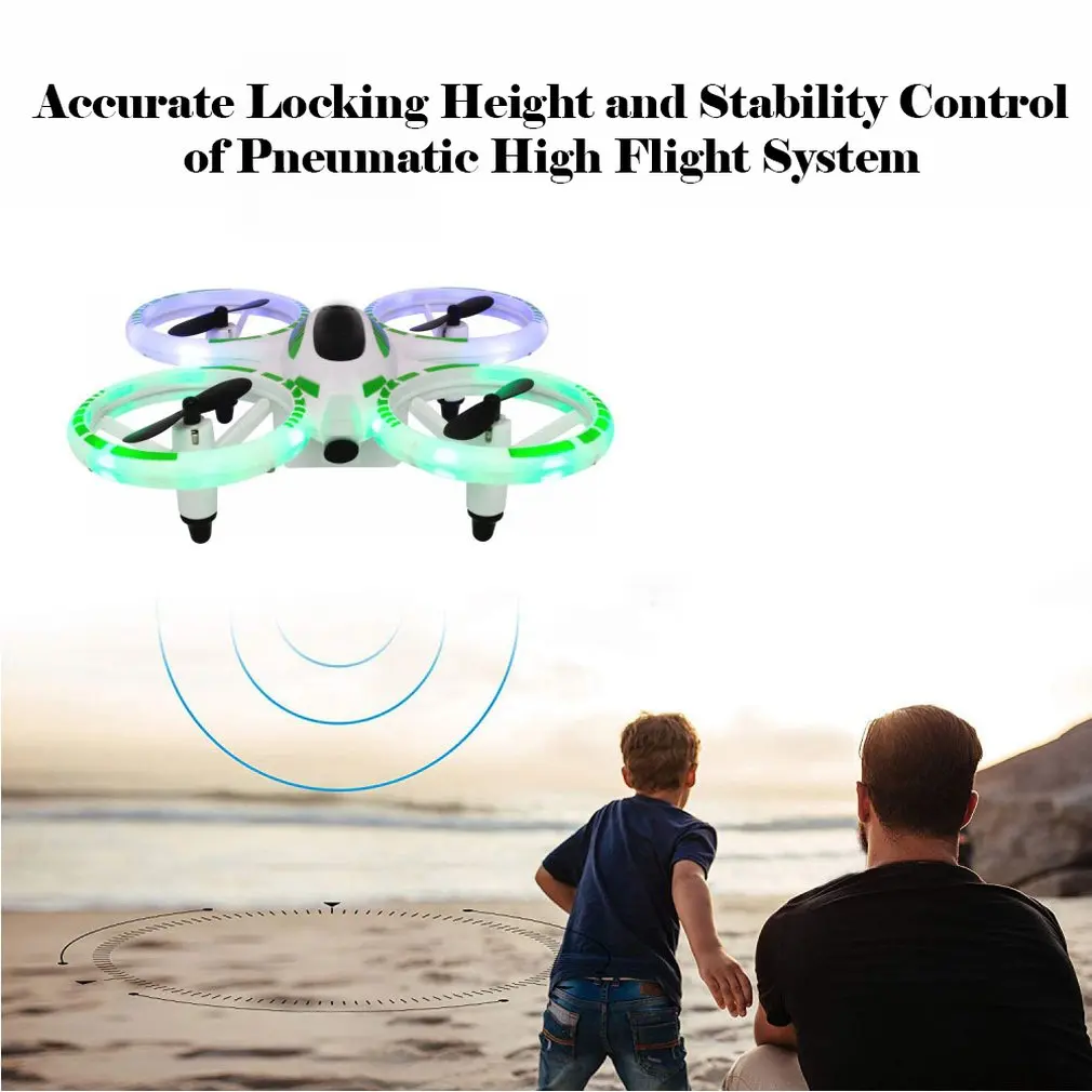 

Mini Cool Led Breathing Light Four-Axis Drone Long Distance Gps Mini Fpv Rc Helicopter With Camera Live Video