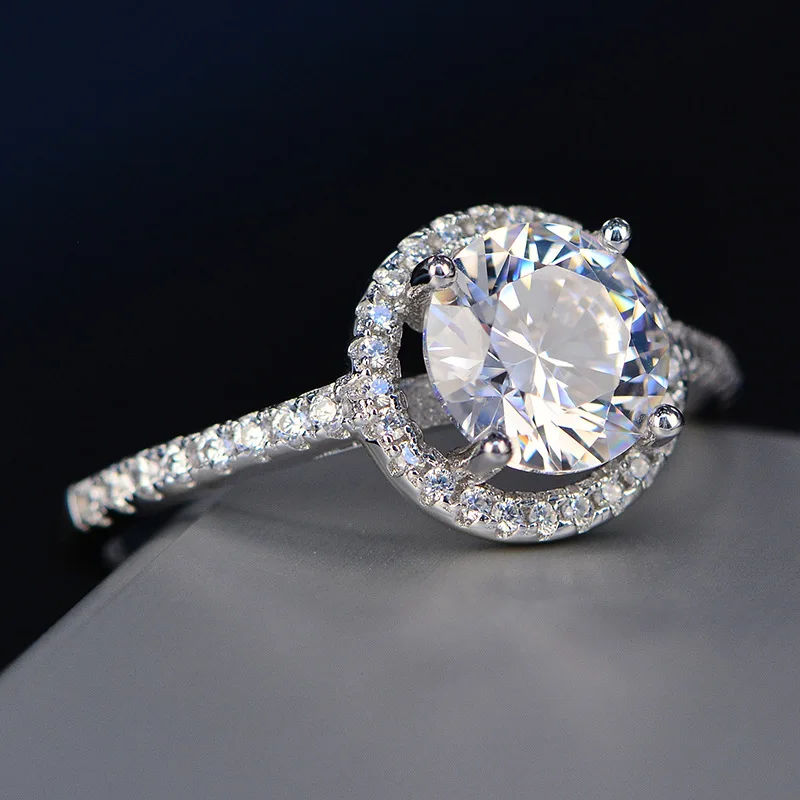 Модные драгоценные камни серебро 925 Ювелирное кольцо с аквамарином для женское серебряное кольцо аметист кольцо с синим сапфиром обручальные кольца - Цвет камня: Gemstones-JR6