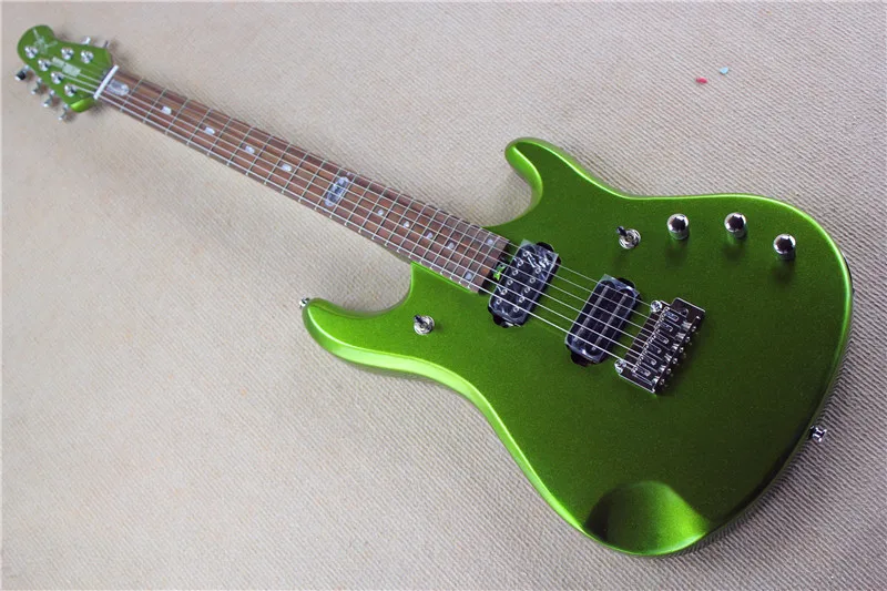 Бесплатная доставка высокое качество john Petrucci signature music man зеленая электрогитара с