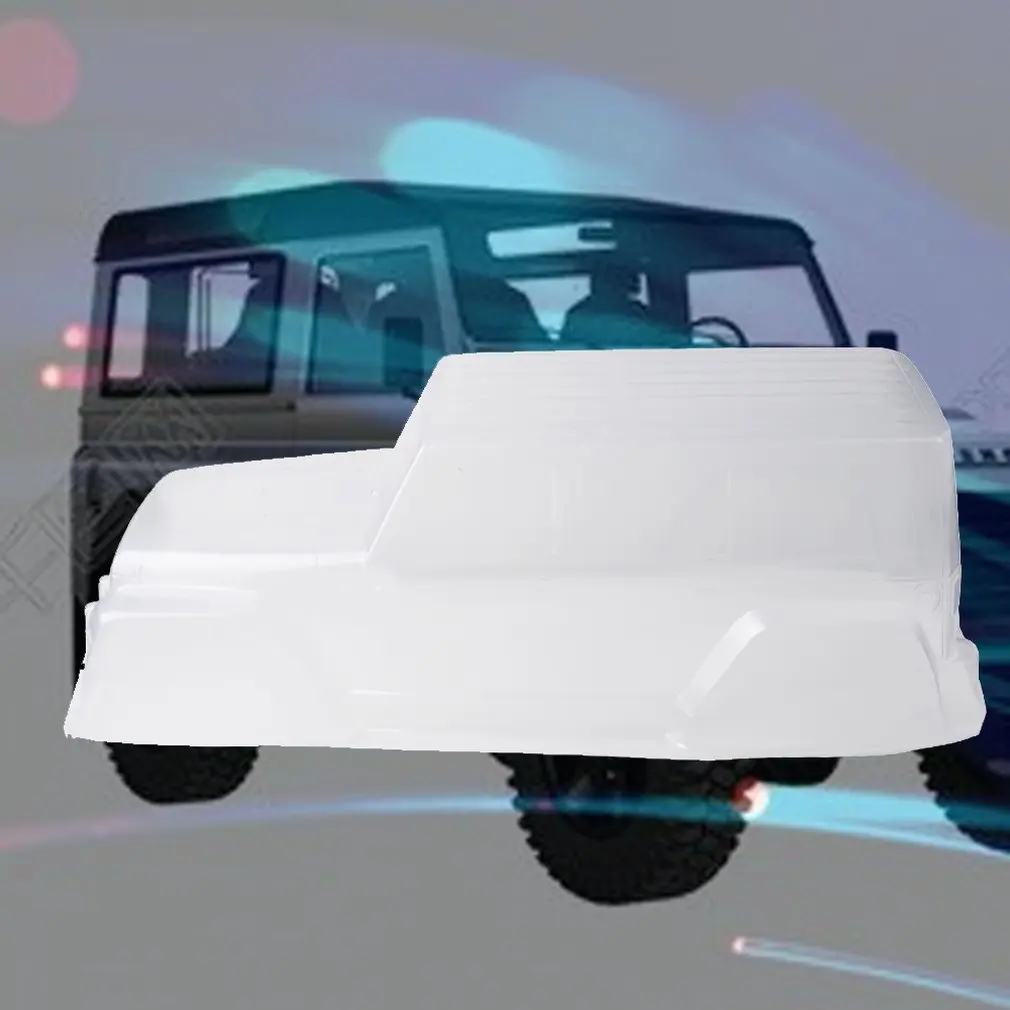 Портативный размер ПВХ альпинистский автомобиль жесткий пластиковый прозрачный корпус защитный чехол для 1:10 Масштаб RC Гусеничный автомобиль D90