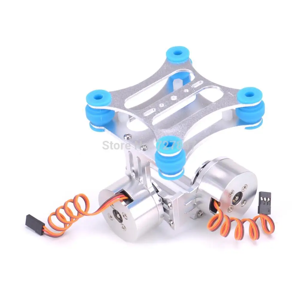

Shock-absorbing CNC Metal Brushless Camera Gimbal W/ Motor for Gopro 2 3 4