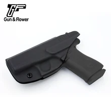 Пистолет и цветок тактическое сокрытие внутри пояса Kydex кобура пистолеты сумка аксессуары Сумки для Glock 42 пистолет