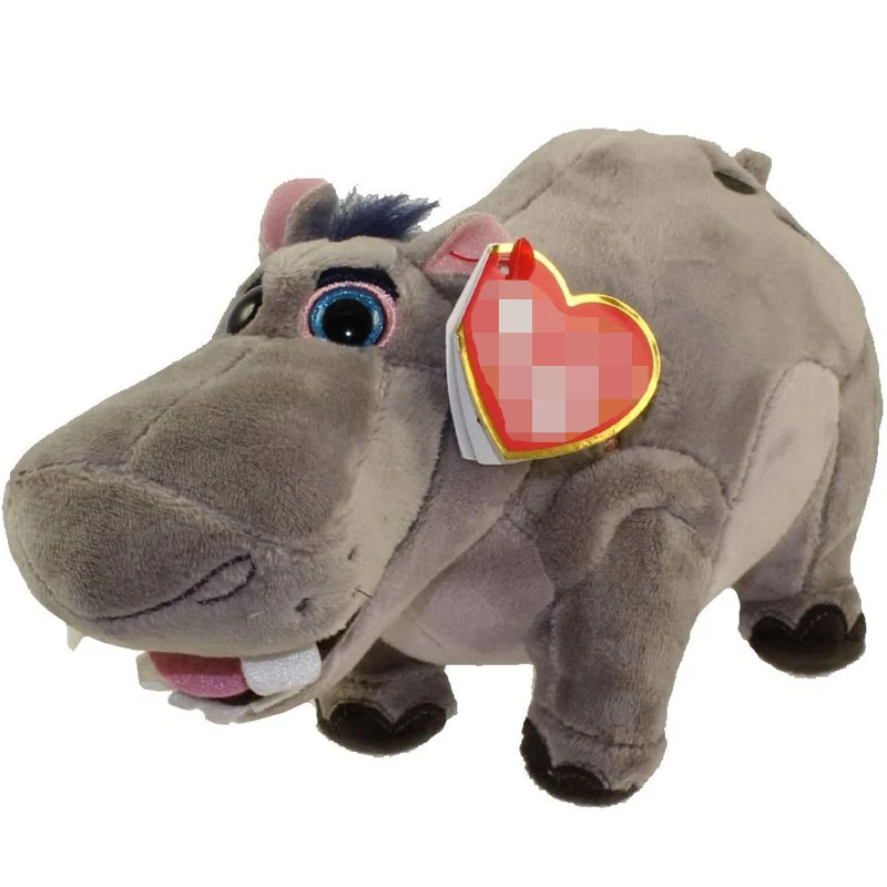 ty hippo stuffed animal