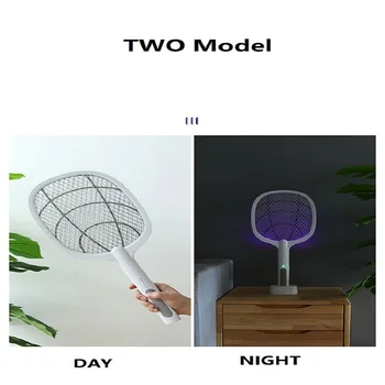 

JOYLIVE Bug Insect Racket 3000V Electric With UV Lamp USB 1200mAh Rechargeable Bug Summer Fly Swatter Trap Home Mosquito Killer