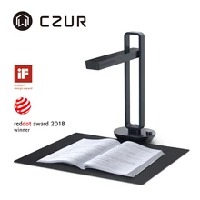 CZUR livre Scanner Aura Pro Portable Document Scanner 14MP Max A3 taille avec OCR intelligent Led Table lampe de bureau pour le bureau à domicile de la famille