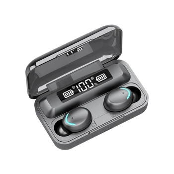 

Wireless Bluetooth 5.0 Earphones Stereo LED Power Display Waterproof IPX7 Sports Earphone Earbud And Dustproof Noise Reduction