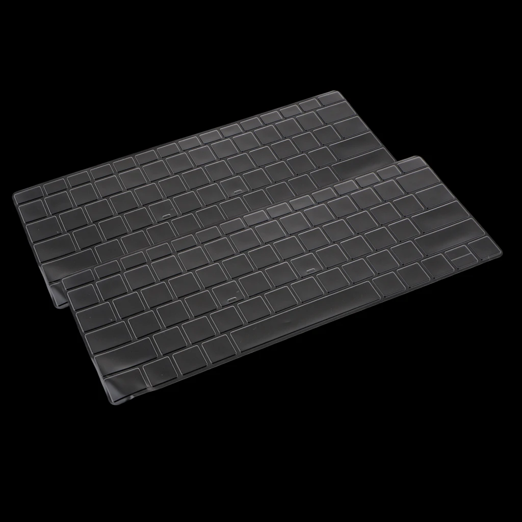 2x прозрачная ТПУ Защита для клавиатуры ноутбука чехол для microsoft Surface Book 2