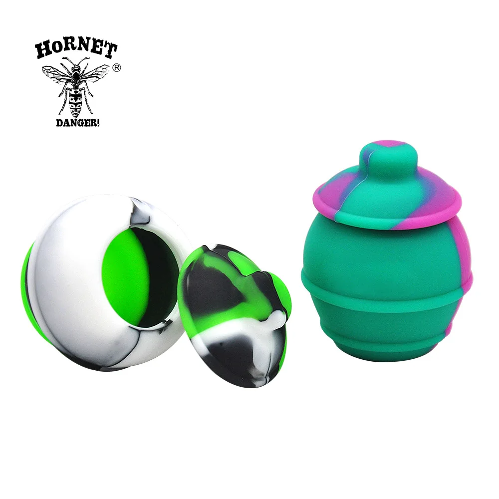 HORNET Новое поступление Силиконовая шкатулка в форме банки для табака коробка
