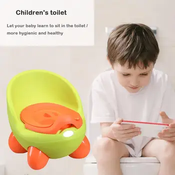 

Plastics Baby Potty Seat Ring Environmental Protection Easy Use with Armrests Children Toilet Girls Training Tools