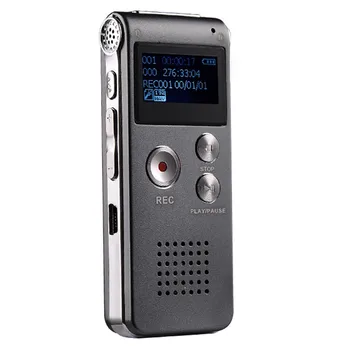 

8GB Voice Recorder MP3 Player USB Professional Dictaphone Digital Audio Voice Record With MicroPhone For Meeting Speech