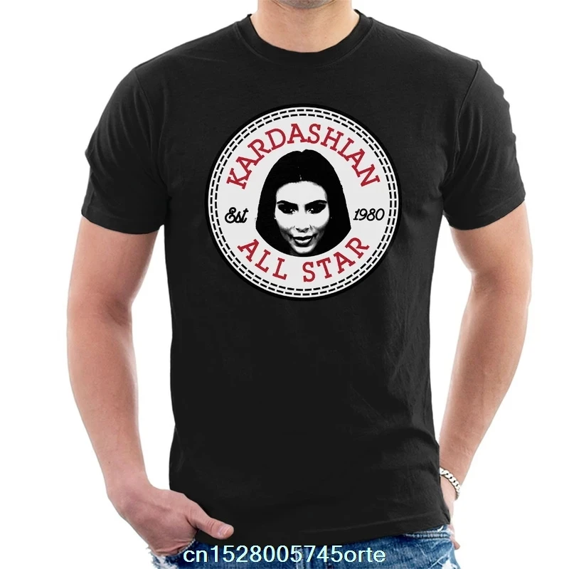 Мужская футболка с принтом camiseta Kardashian из 100% хлопка для женщин 2020|Футболки| |