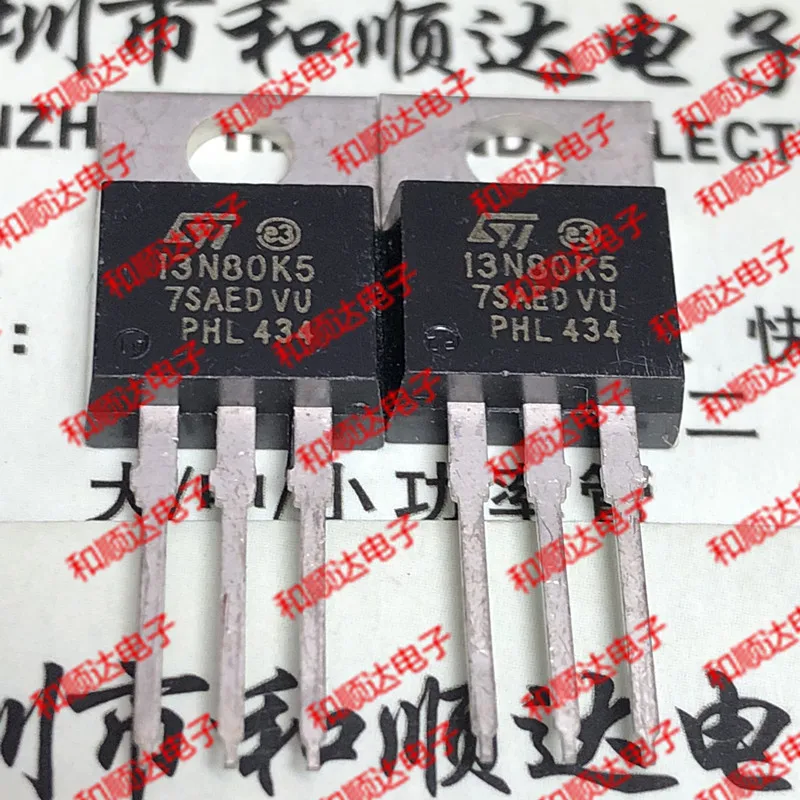 5 шт./13N80K5 STP13N80K5-220 800V 12A