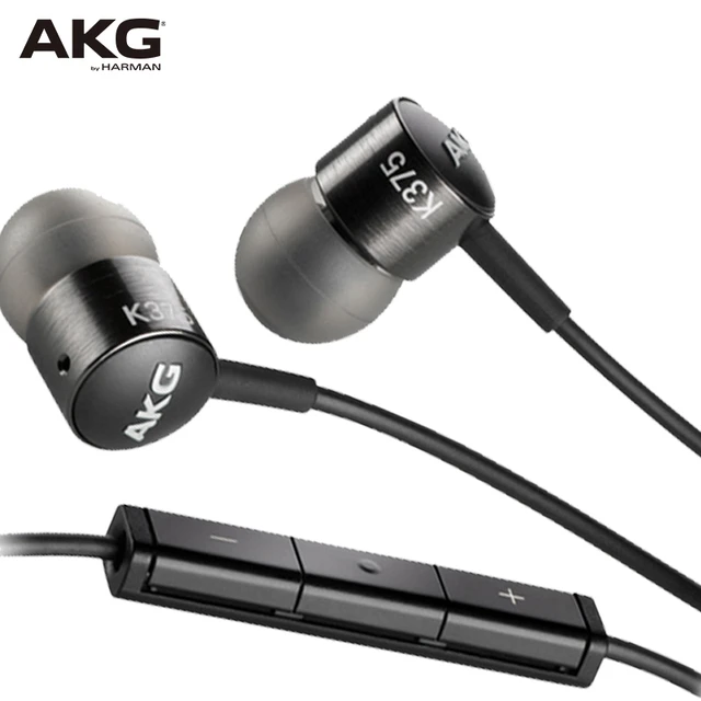 Original AKG K375 In-Ear earphones Wired with Microphone earphone