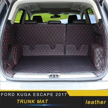 

For Ford KUGA Escape 2017 2018 Car Styling Trunk Mat Pad Tray Carpet Cushion Interior Accessories