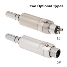 Стоматологический низкоскоростной наконечник Комплект Воздушный турбинный Прямой Угловой воздушный мотор наконечник внутренний распылитель воды 2/4 отверстия