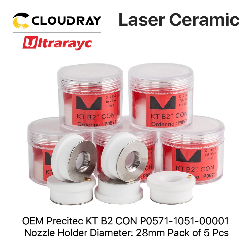 5 шт. керамические кольца Precitec Raytools диаметр 28 мм 24 для Procutter & Lightcutter|Запчасти
