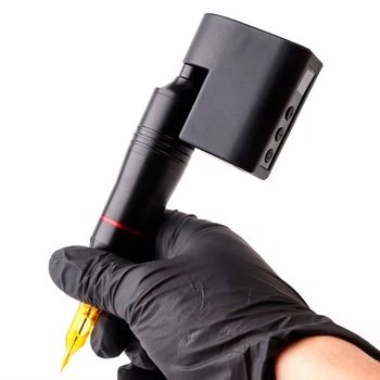 

Professional Tattoo Power Supply Tattoo Wireless Audio DC/RCA Interface LCD Screen Rotary Machine Pen Power Mini Tools