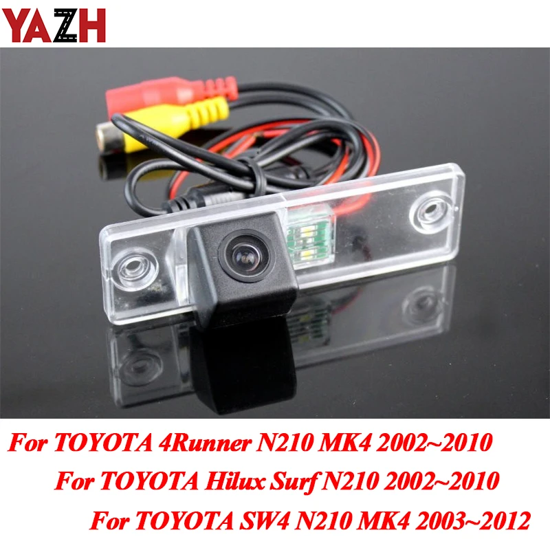 Автомобильная камера заднего вида для Toyota 4runner SW4 / Hilux Surf 2002 ~ 2012/HD ночное видение RCA