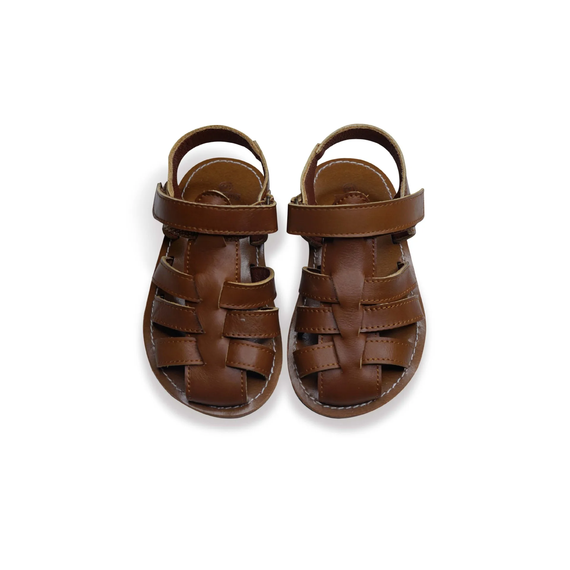 Cowhide Boys saltwater sandals Summer breathable Genuine Leather Girls School sandals Kids shoes Children beach sandals extra wide fit children's shoes