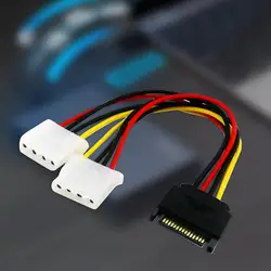 Rallonge électrique Unique de 20cm, pratique pour alimentation de bureau 
