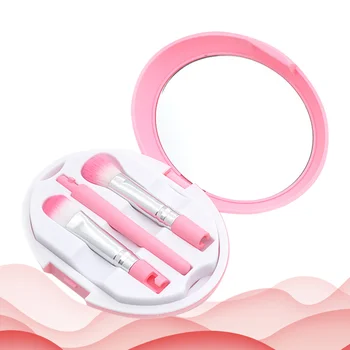 

1 Set 5 Pcs Pink Eye Makeup Brushes Makeup Brushes Set Premium Makeup Brush Kit Cosmetic Tools for Woman (Pink)
